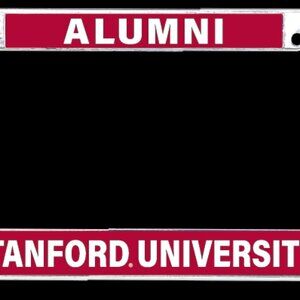 Stanford University Alumni Metal License Plate Frame